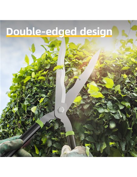 DELI ψαλίδι θάμνων DL2806 με αντιολισθητικές λαβές, 520mm