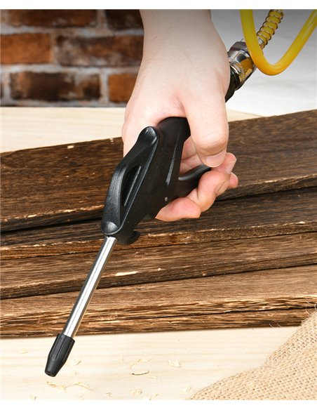 DELI πιστόλι/φυσητήρας αέρος DL-XQ11 με σωλήνα 100mm