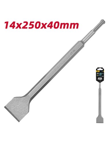 DELI καλέμι DH-YBZ40250-E1 για κρουστικό δράπανο, SDS Plus, 40mm, 250mm