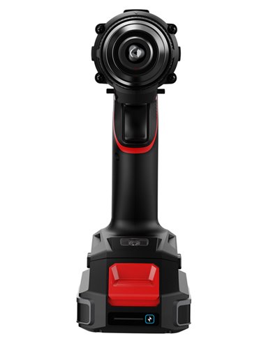 DELI κρουστικό δραπανοκατσάβιδο μπαταρίας DE-CZ20-1D2, Brushless, 20V, 2x 2Ah, 70N.m