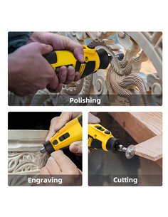 DELI περιστροφικό πολυεργαλείο DL-DM03-E1, 130W έως 32000rpm