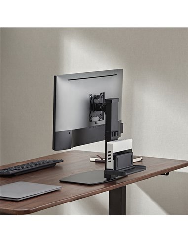POWERTECH βάση γραφείου οθόνης PT-1449 με βάση mini PC, 17-32", έως 8kg
