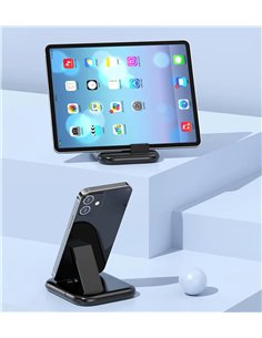 POWERTECH all in one κιτ φόρτισης με καλώδιο & αντάπτορες CAB-U162, 60W, 30cm, μαύρο