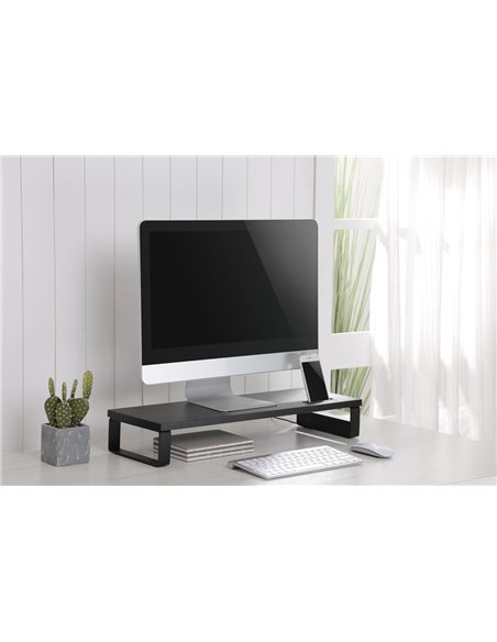 BRATECK επιτραπέζια βάση για οθόνη/laptop STB-118 με 3x USB θύρες, 17-32", έως 20kg, μαύρη