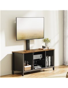 BRATECK έπιπλο τηλεόρασης με βάση WP2006ST-BR, 37-75", 115x38x131.3cm, καφέ