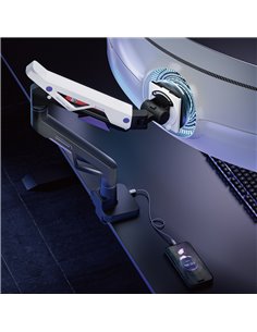 BRATECK gaming βάση γραφείου οθόνης LDT95-C012UC, 24-57", έως 30kg, heavy duty