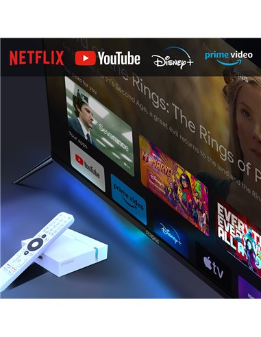 STRONG TV Box LEAP-S3+ V2, Google/Netflix πιστοποίηση, 4K, WiFi, Android 11