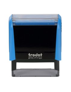 Trodat printy σφραγίδα μπλε 4913 με μαύρο μελάνι