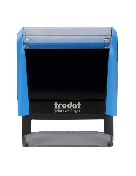 Trodat printy σφραγίδα μπλε 4913 με μαύρο μελάνι