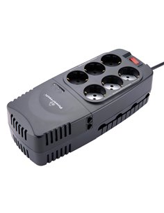 POWERTECH σταθεροποιητής ρεύματος PT-1496, 2000VA/1000W, 6x schuko