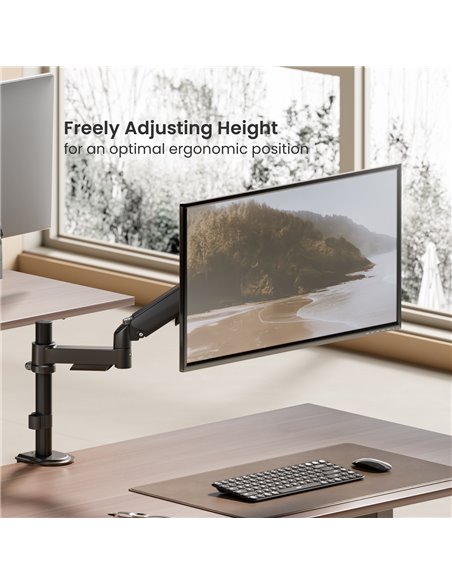 BRATECK βάση γραφείου οθόνης LDT97-C012PE, 17-32", έως 9kg