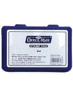 Ταμπόν μπλε 10,6x6 εκ.