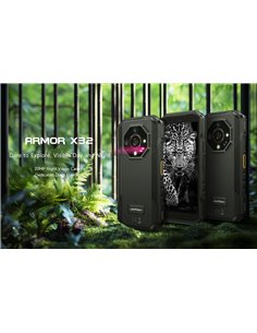 ULEFONE smartphone Armor X32, 5.65", 6/128GB, 5500mAh, IP68/IP69K, μαύρο