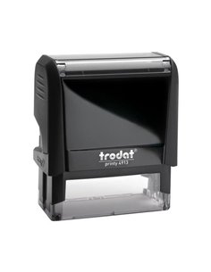Trodat printy σφραγίδα μαύρη 4913 με μαύρο μελάνι
