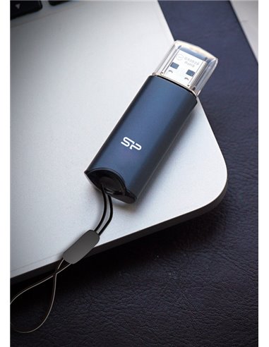 SILICON POWER USB Flash Drive Marvel M02, 256GB, USB 3.2, μπλε