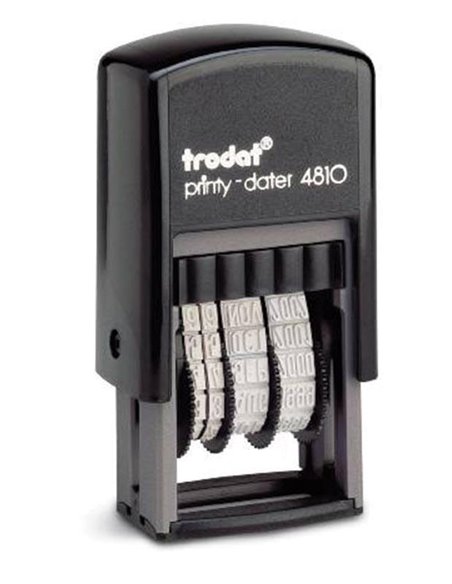 Trodat printy σφραγ. ημερομηνίας 4810 3.8χιλ.