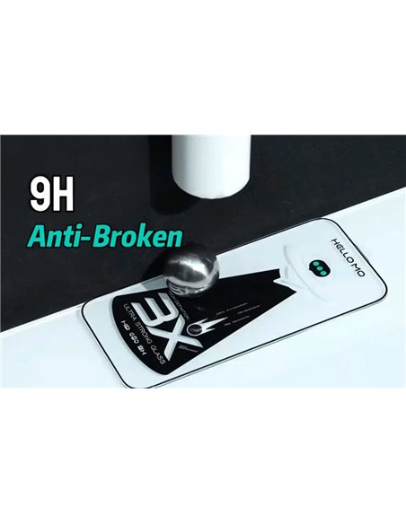 POWERTECH tempered glass Emery 5D TGC-0754 για iPhone 16 Pro, full glue