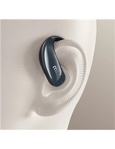 MIBRO earphones με θήκη φόρτισης OpenEar, OWS, ENC, 45/400mAh, μαύρα