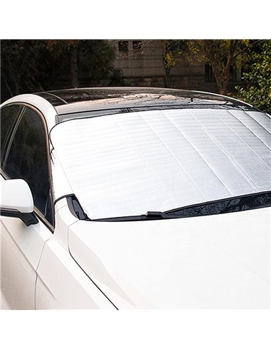 Ηλιοπροστασία παρμπρίζ αυτοκινήτου AG483, εξωτερική, 140x70cm
