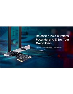 MERCUSYS κάρτα δικτύου WiFi & Bluetooth MA30E, AC1200, PCIe, Ver 1.0