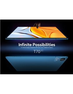 TECLAST tablet T70, 14", 8/256GB, 4G, Android 14, 10000mAh, μπλε