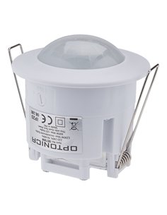 OPTONICA αισθητήρας κίνησης 7317, χωνευτός, 360°, 6m, IP20, λευκός