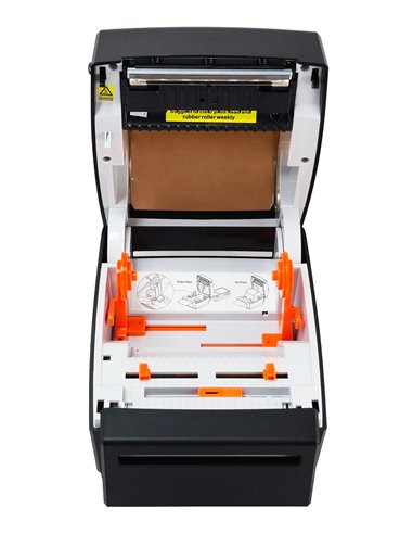 POWERTECH θερμικός εκτυπωτής ετικετών PT-1510, USB/Ethernet/Serial, auto cutter, μαύρος