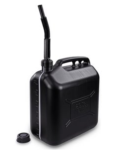 PROPLUS δοχείο καυσίμων 530047 με σπιράλ, πλαστικό, 20lt, μαύρο