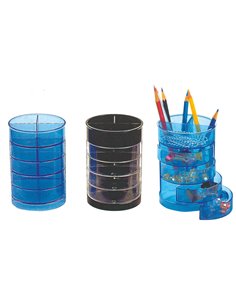 Comix μολυβοθήκη με θήκες διάφορα χρώματα