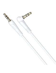 KAKUSIGA καλώδιο ήχου 3.5mm KSC-521, AUX, 90°, HiFi 1m, λευκό