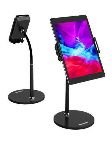 KAKUSIGA επιτραπέζια βάση smartphone/tablet KSC-463, μαύρη