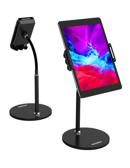 KAKUSIGA επιτραπέζια βάση smartphone/tablet KSC-463, μαύρη