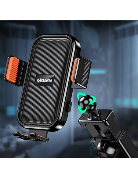 KAKUSIGA βάση smartphone αυτοκινήτου KSC-1721 για ταμπλό, μαύρη