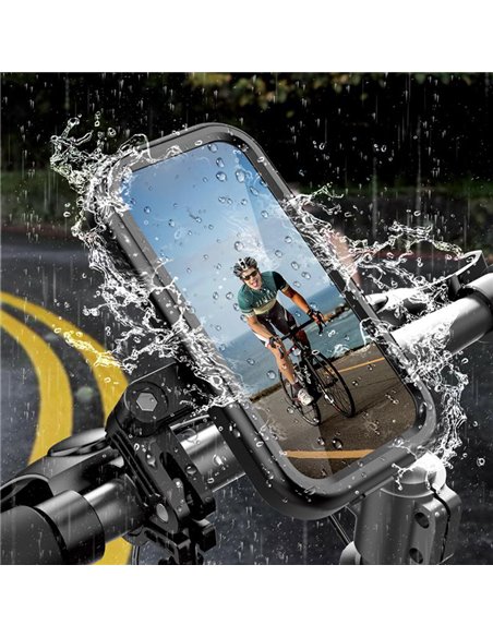 KAKUSIGA βάση ποδηλάτου για smartphone KSC-1532, IPX6, μαύρη