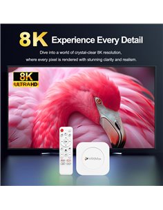 H96 MAX TV Box M1 Plus, 8K, 2/16GB, WiFi 6, Bluetooth, Android 14