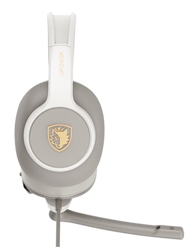 SADES gaming headset UPOWER, 3.5mm σύνδεση, 40mm, γκρι