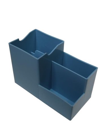 Μολυβοθήκη, μπλε, Υ10x15x7 εκ.