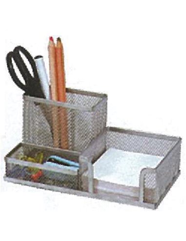 Σετ μολυβοθήκη γραφείου μεταλλική
