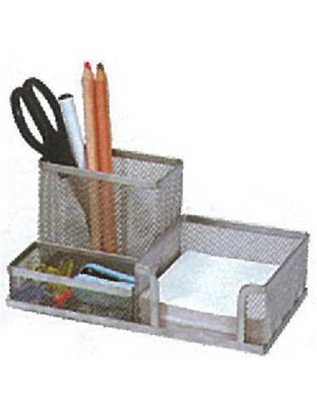 Σετ μολυβοθήκη γραφείου μεταλλική