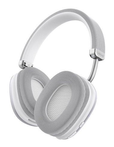 CELEBRAT headphones A39, ασύρματα & ενσύρματα, micro SD, 40mm, 400mAh, ασημί