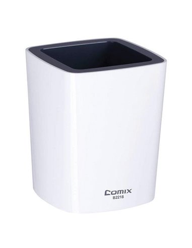 Μολυβοθήκη λευκή 10,2x8,3x8,3εκ.