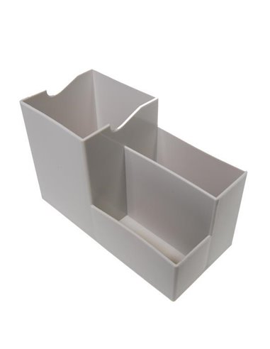 Μολυβοθήκη, γκρι, Υ10x15x7 εκ.