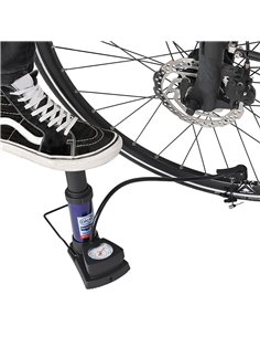 ALCA τρόμπα ποδιού 201300 με μανόμετρο, 160PSI, μπλε