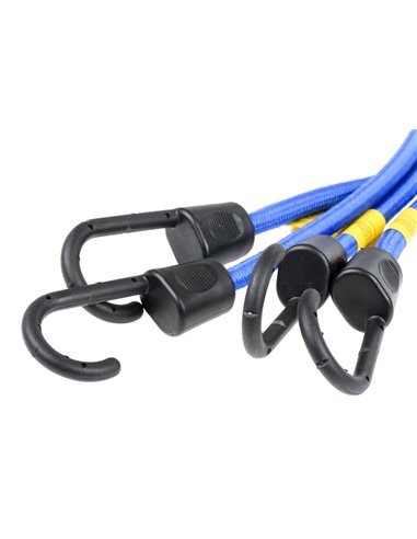 HEYNER ελαστικός ιμάντας πρόσδεσης φορτίου 881180, 80cm, 2τμχ