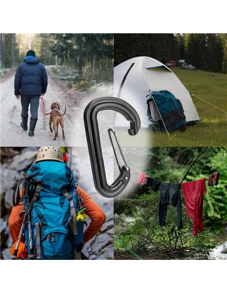 ALCA σετ καραμπίνερ 883010, 32x55mm, 10τμχ