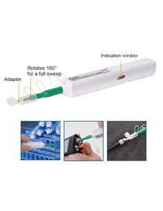 PROSKIT εργαλείο καθαρισμού συνδέσμων οπτικών ινών FB-C008 για 2.5mm FC/ST/SC