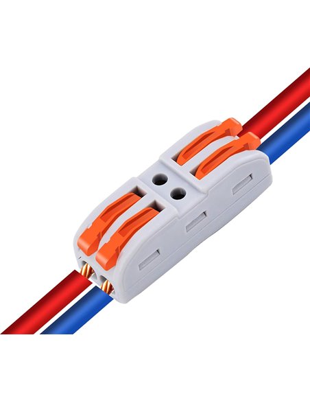 POWERTECH κλέμα σύνδεσης καλωδίων TOOL-0103, 2pin προς 2pin, 10τμχ