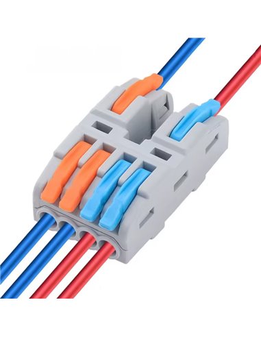 POWERTECH κλέμα σύνδεσης καλωδίων TOOL-0107, 4pin προς 2pin, 5τμχ