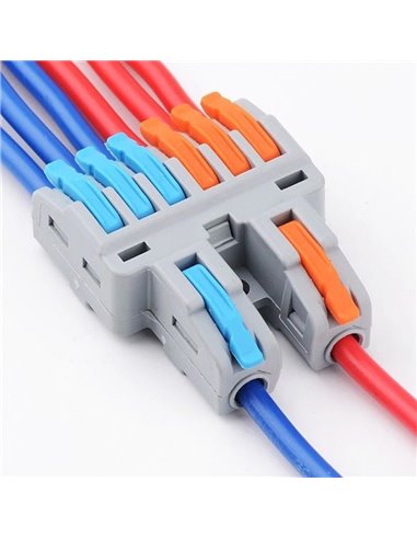 POWERTECH κλέμα σύνδεσης καλωδίων TOOL-0108, 6pin προς 2pin, 5τμχ