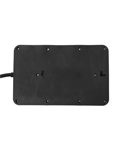 POWERTECH πολύπριζο ασφαλείας PT-1535, 8 θέσεων, με USB & USB-C θύρες, 16A, 1.5m, μαύρο